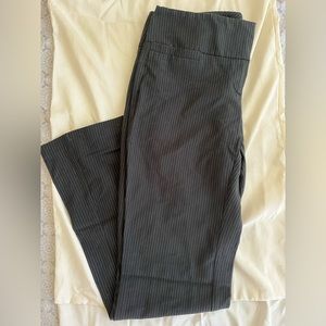 Pinstripe work trousers, size 4